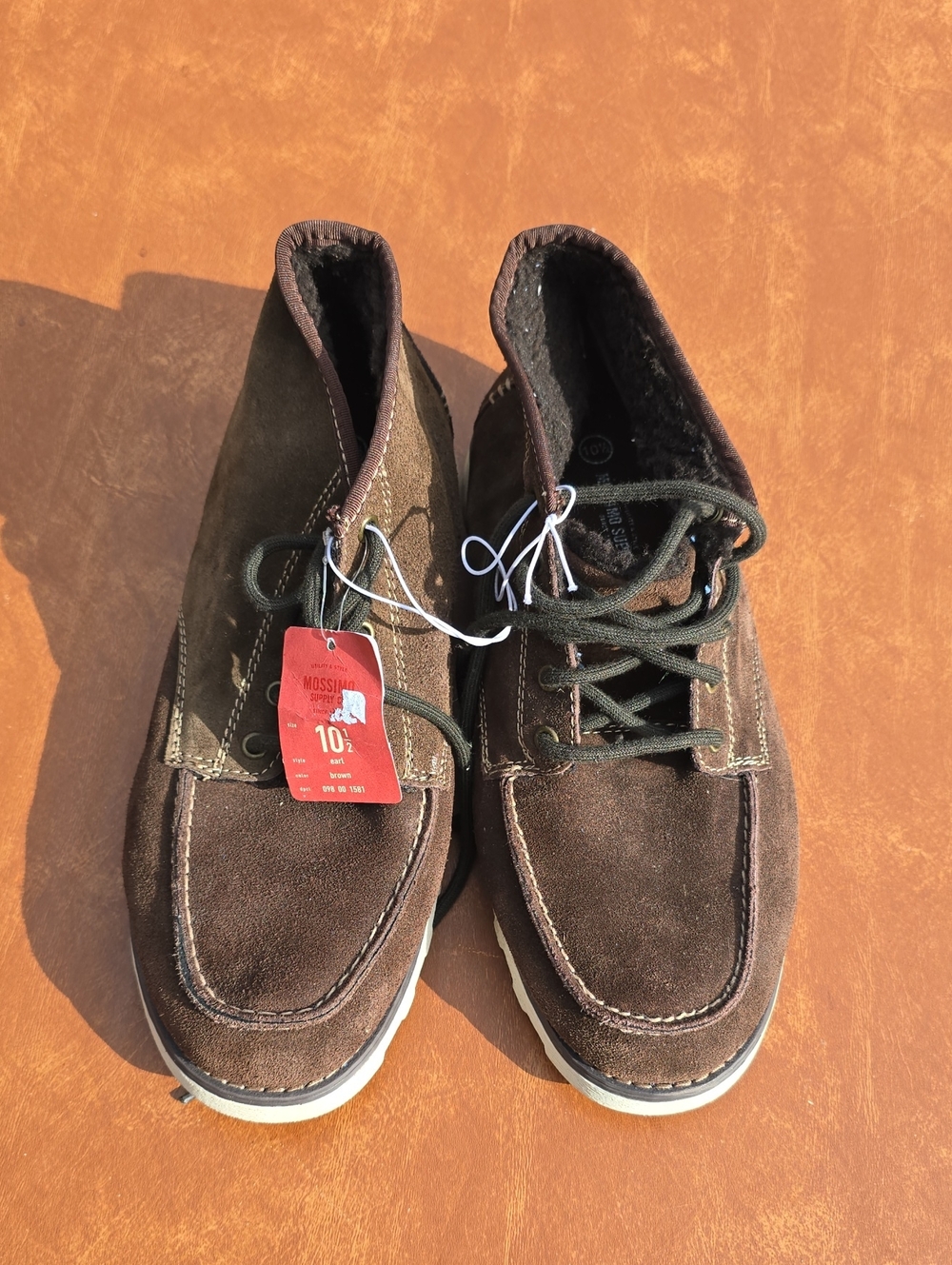 Mossimo Supply Co. Brown Suede Chukka Boots